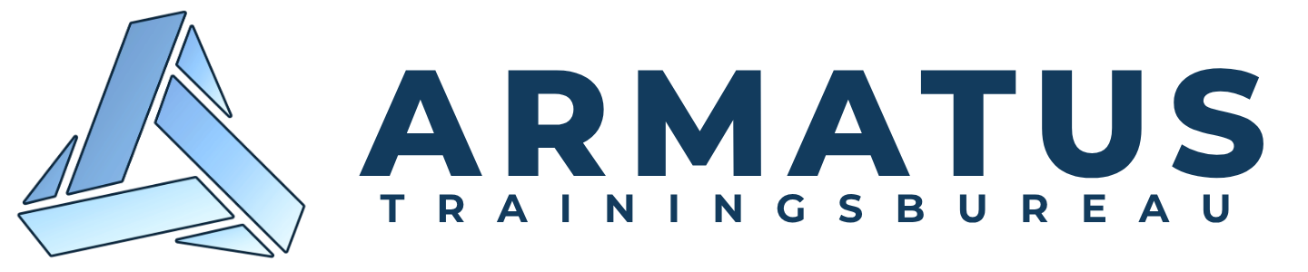 Armatus Trainingsbureau Logo Blauw